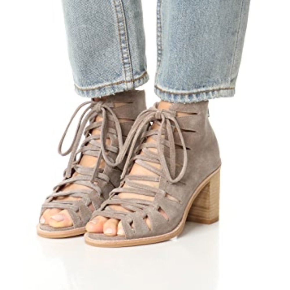 Jeffrey Campbell Corwin Suede Bootie- Size 9